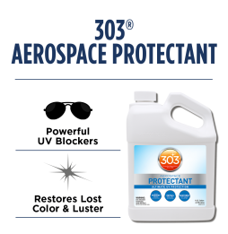 303 Aerospace Protectant Kunststoff Gummi Plastik Pflege mit UV Blocker 1 G / 3790 mL