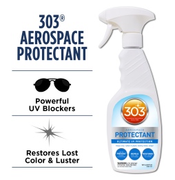 303 Aerospace Protectant Plastic Rubber Plastic Care con UV Blocker 16 oz. / 473 ml.