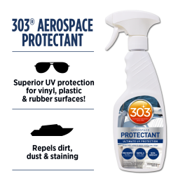 303 Boots Aerospace Protectant Plastique Caoutchouc Plastique Entretien avec UV Blocker 16 oz / 473 mL