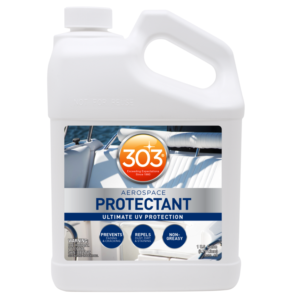 303 Boots Aerospace Protectant Cuidado de Plástico con Bloqueador UV 1 Gal / 3.79 L