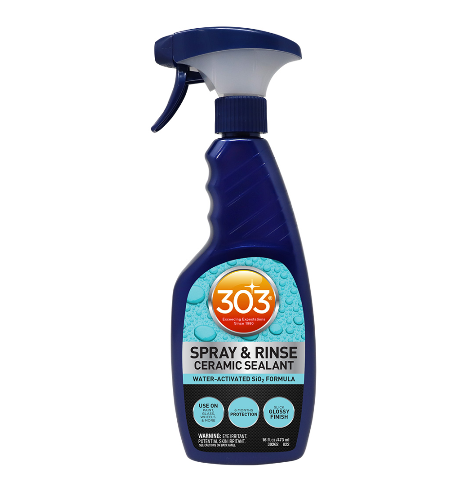 303 Spray & Rinse Ceramic Sealer SiO2 16 oz /473 mL