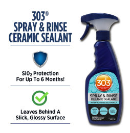 303 Spray & Rinse Ceramic Sealer SiO2 16 oz /473 mL