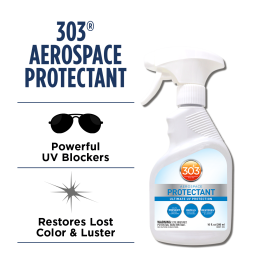 303 Aerospace Beschermingsmiddel voor Rubber Kunststof met UV-blocker 10 oz / 296 mL